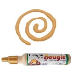 Crayon cire liquide pour décoration de bougie 30 ml