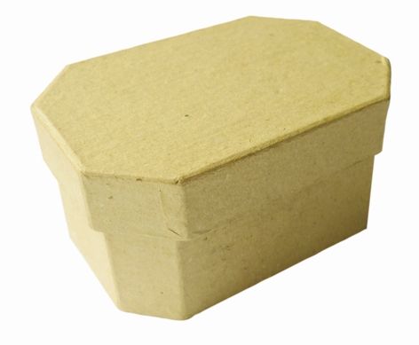 Boîte en carton octogonale – 9 cm